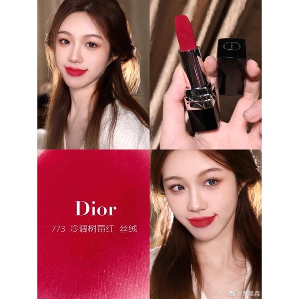 Son DIOR VELVET phủ nhung 720/760/773/840/910/999