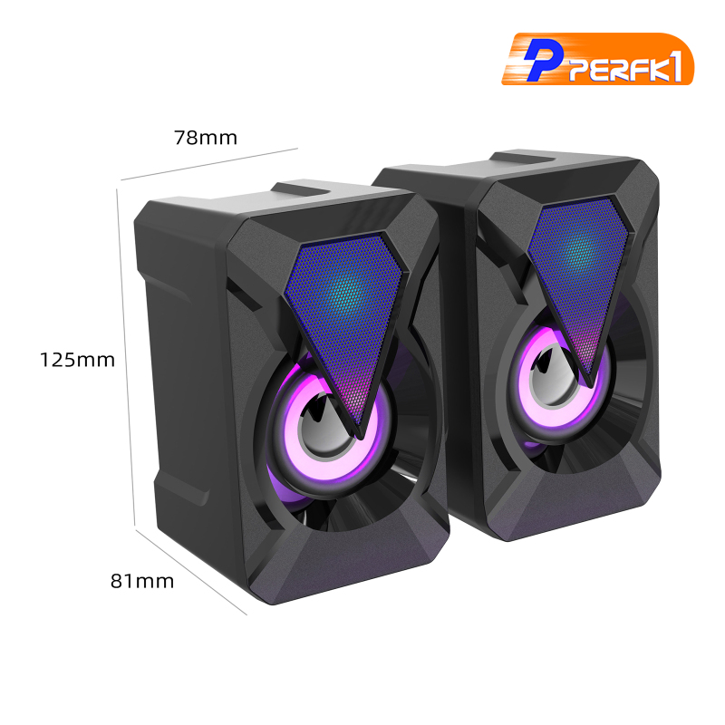 Loa 3wx2 Usb 3.5mm Aux Với Dây Cáp 3.5mm Cho Pc | BigBuy360 - bigbuy360.vn