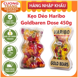 Kẹo dẻo haribo goldbaren dose 450g nhập khẩu đức