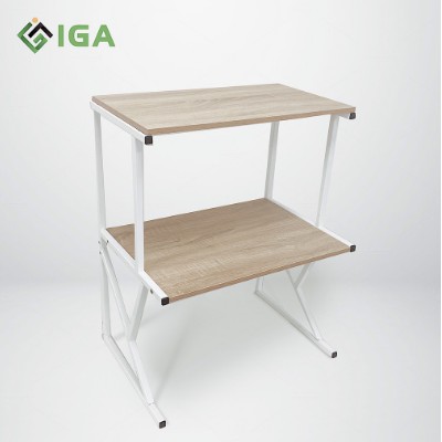 Kệ Lò Vi Sóng Sắt 2 Tầng Hiện Đại Phòng Bếp GM02 - IGA