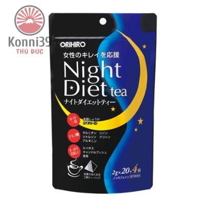 TRÀ GIẢM CÂN BAN ĐÊM CỦA NHẬT NIGHT DIET TEA (24 GÓI/TÚI)