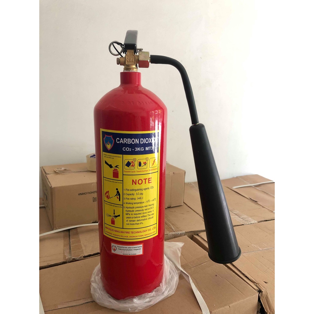 Bình chữa cháy khí CO2 3kg - MT3