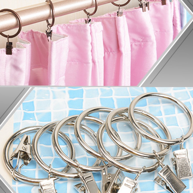 20 Khoen Kim Loại Treo Rèm Cửa Tiện Lợi