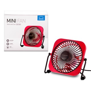 Quạt USB Mini Lock&Lock Màu Đỏ OUF102R