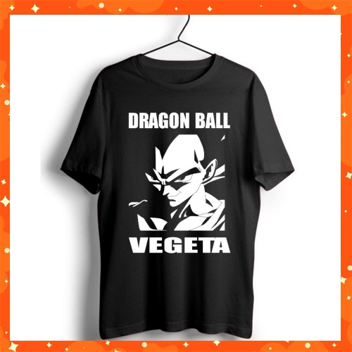 [Siêu Salle] Áo thun 7 vien ngọc rồng VEGETA(Đen) [Siêu Salle]