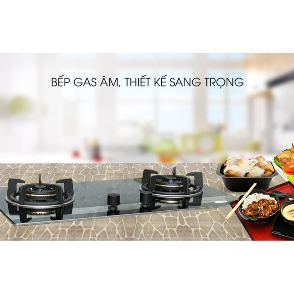 Bếp gas âm Sunhouse SHB8836 Hàng trưng bày 99% +TẶNG dây gas