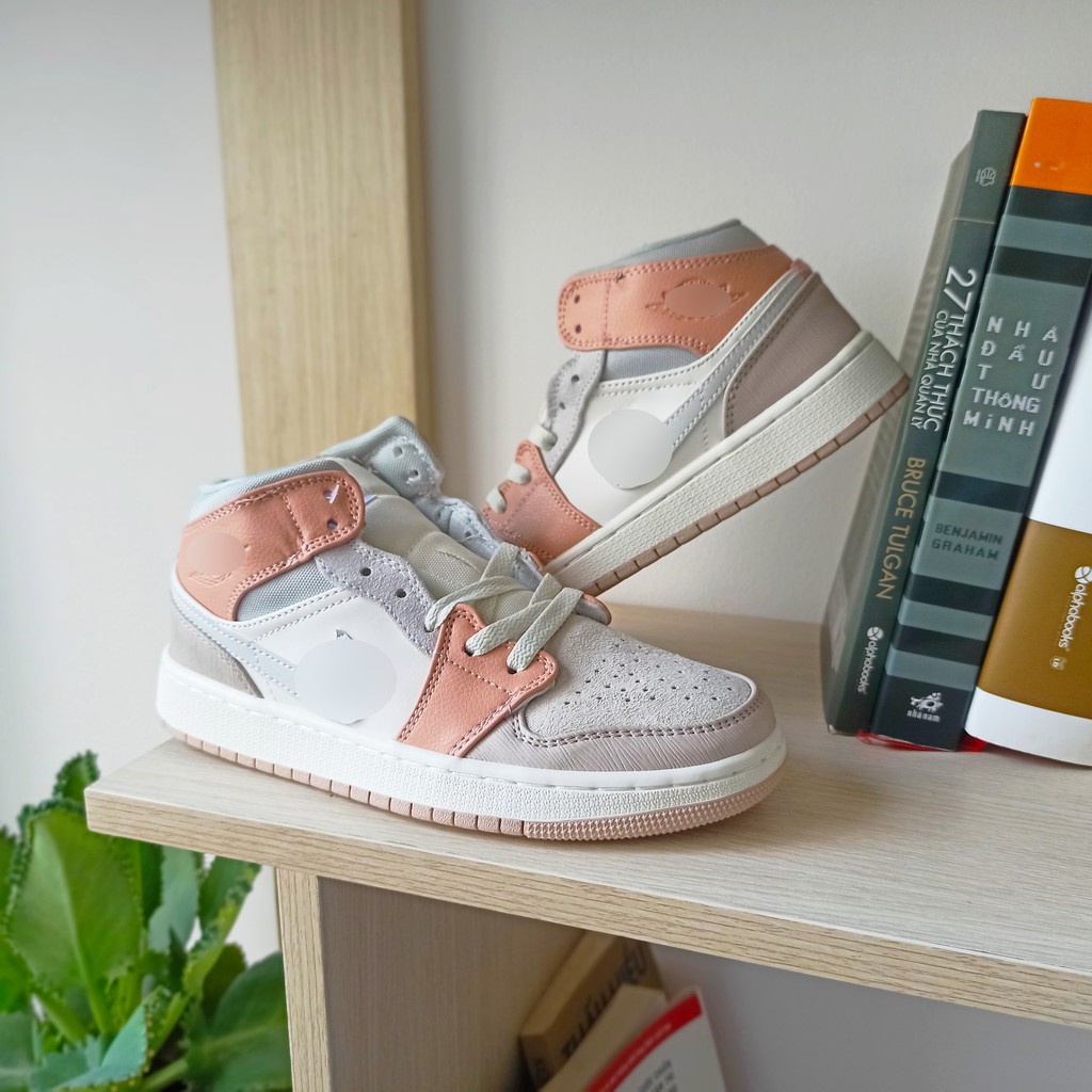 [Mã SKAMPUSHA7 giảm 8% tối đa 50K đơn 250K] Giày thể thao Air Jordan 1, Giày bóng rổ nam cổ cao, Sneaker Jordan high