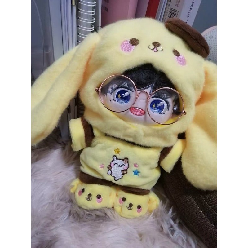 Bộ Cún vàng cho doll 20cm