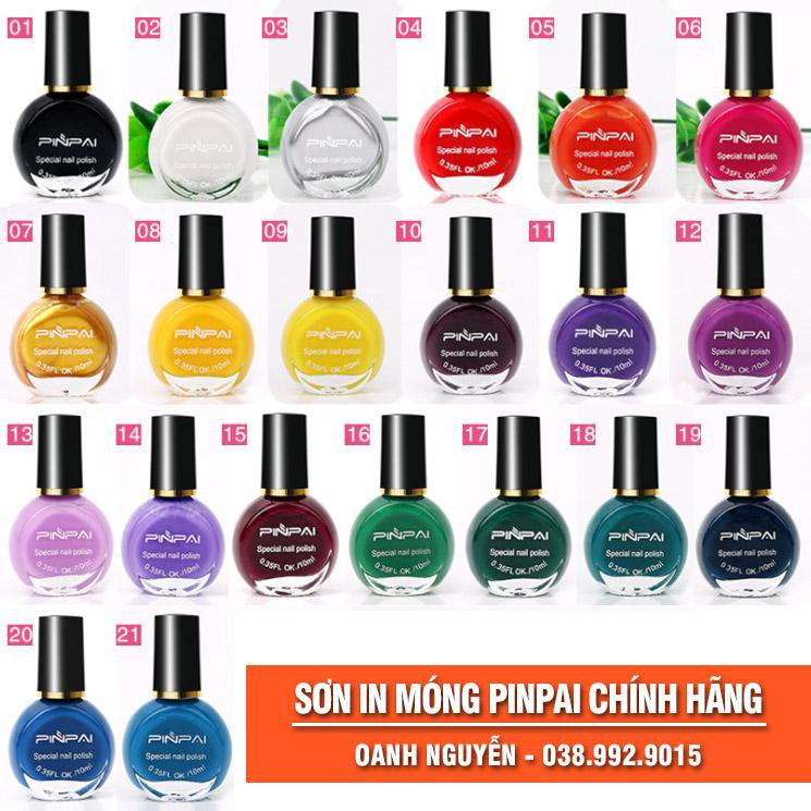 Sơn In Móng Pinpai Chính Hãng