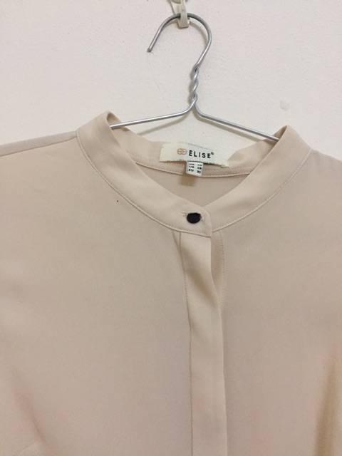 Thanh lý áo sơ mi Elise màu be