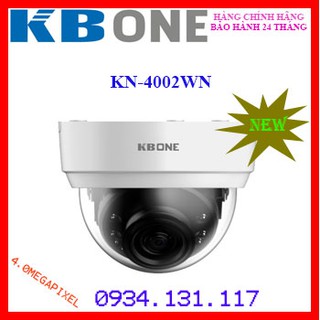 Camera IP Dome hồng ngoại không dây 4.0 Megapixel KBVISION KBONE KN-4002WN