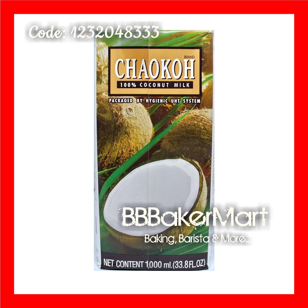 Nước cốt dừa Thái Lan CHAOKOH - 500ml | 1 lít