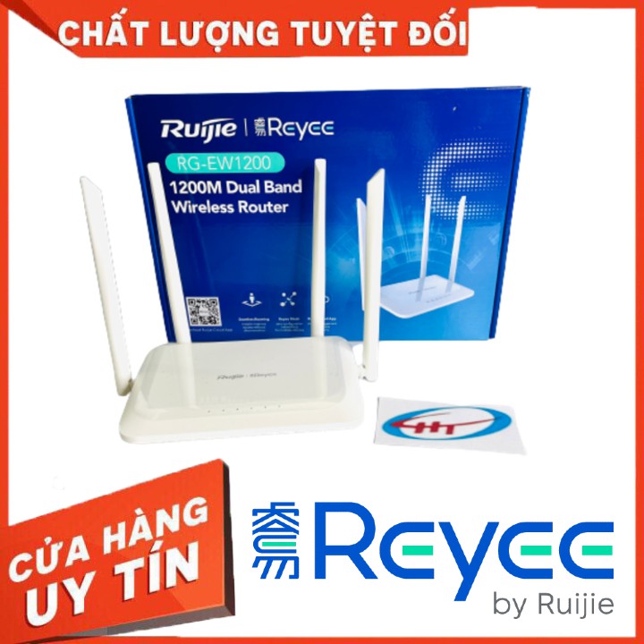 Bộ phát wifi Router Ruijie RG-EW1200 băng tầng kép chuẩn AC1200Mbps