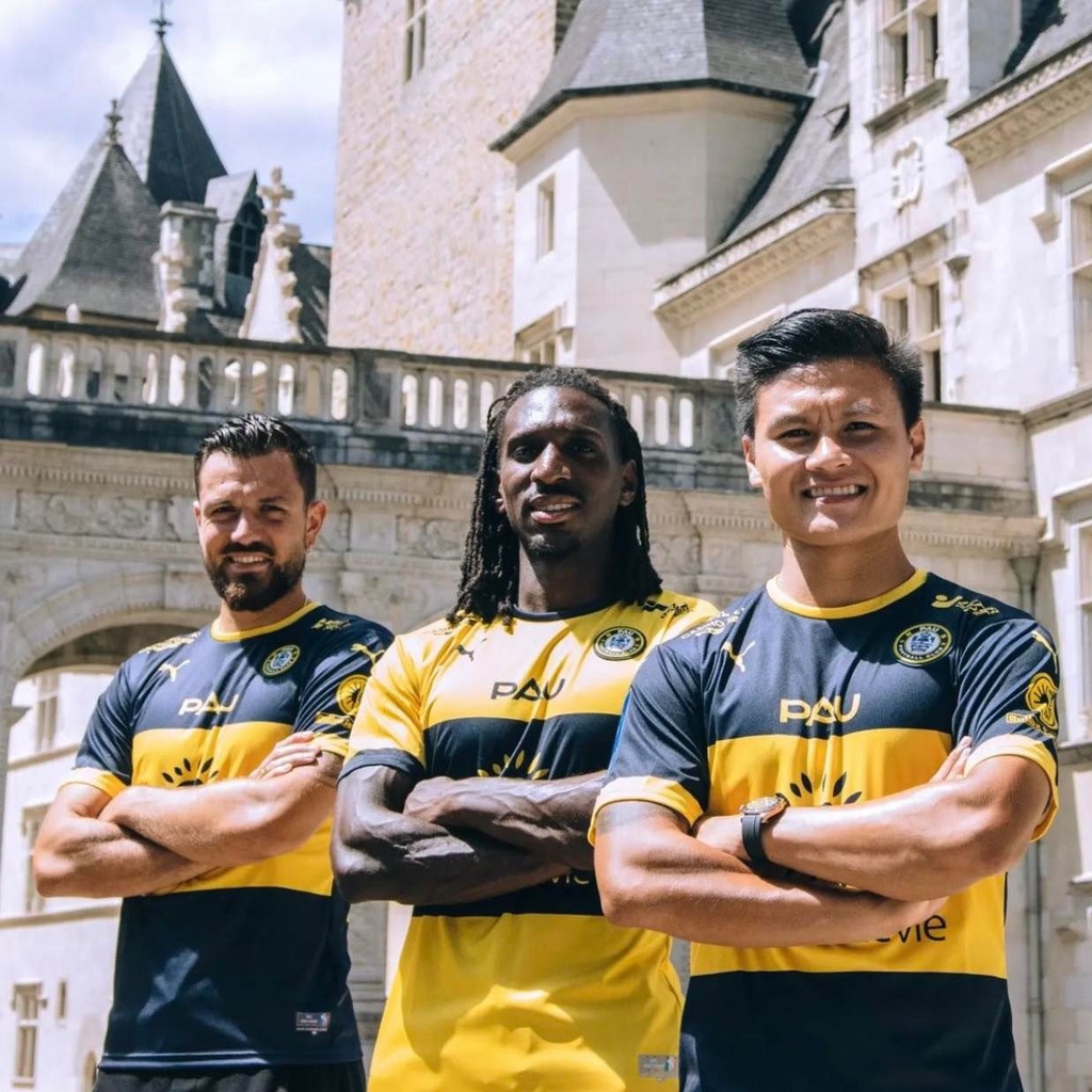 Bộ Quần Áo CLB PAU FC 2022 QUANG HẢI Sân Nhà - Sân Khách