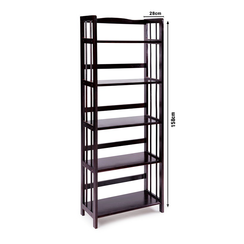KỆ SÁCH 5 TẦNG NGANG 40cm