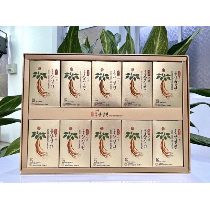 Hồng sâm lát tẩm mật ong Ginseng king