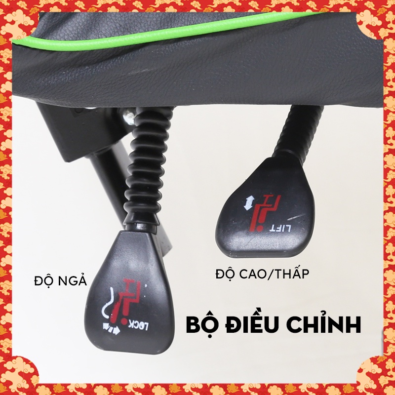 Ghế Gaming Gear Ghế Văn Phòng Có Tựa Chân Ngả Lưng Tùy Chỉnh Thoải Mái Dễ Chịu Thông Minh Bảo Hành Ben Hơi 12 Tháng