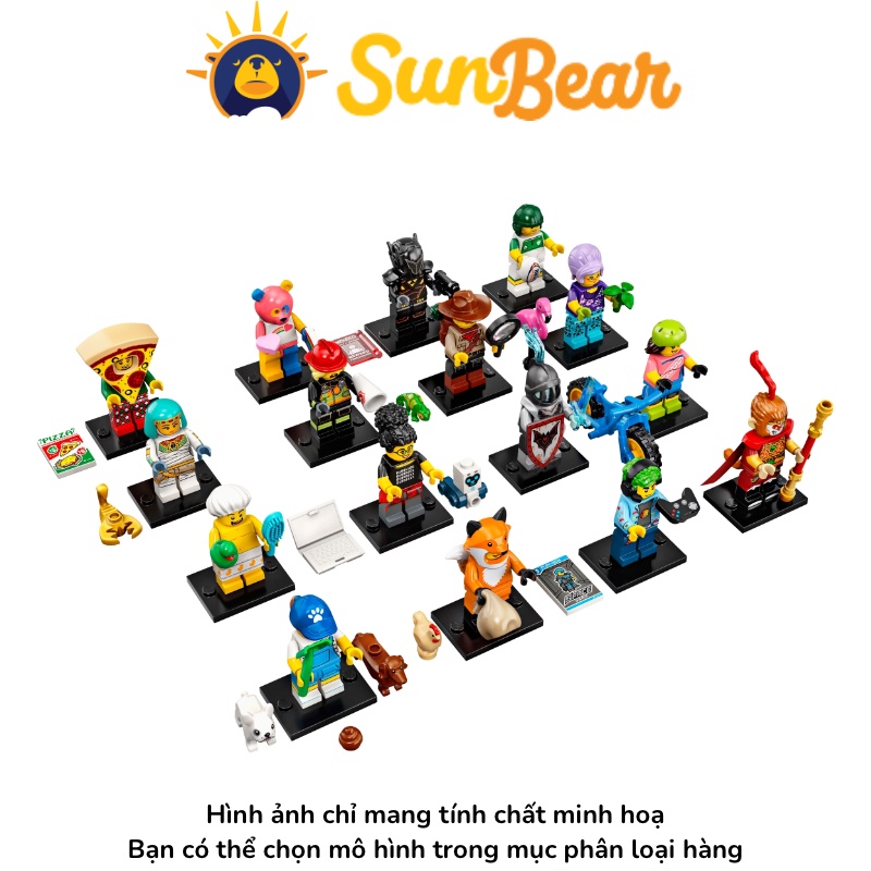 Đồ chơi mô hình nhân vật lego minifigures chính hãng - Sun Bear