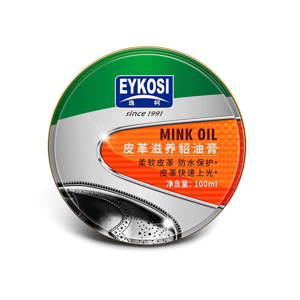 Dầu chồn Mink Oil 100ml Eykosi bảo dưỡng đồ da| 