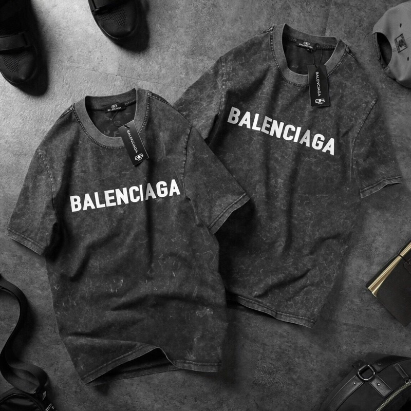 Áo thun Wash Balenciaggaa
