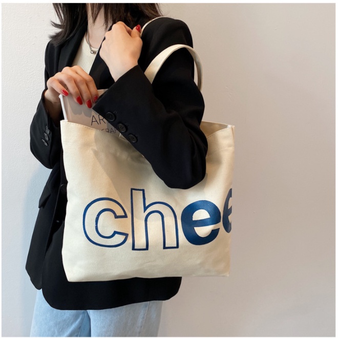 Túi tote đẹp vải canvas đeo chéo đeo vai vải mềm mềm đi học đi chơi giá rẻ