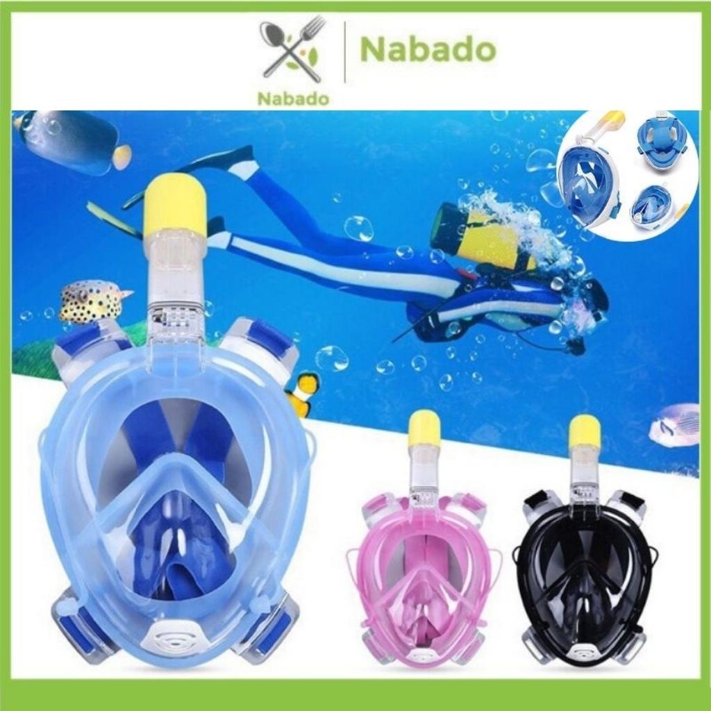 Kính Bơi Mặt Nạ Lặn Biển Mặt Nạ Bơi Full Face