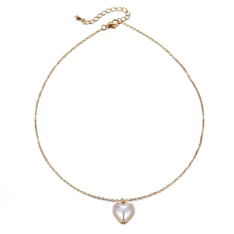 Dây chuyền đính ngọc trai giả thanh lịch cho nữ | BigBuy360 - bigbuy360.vn