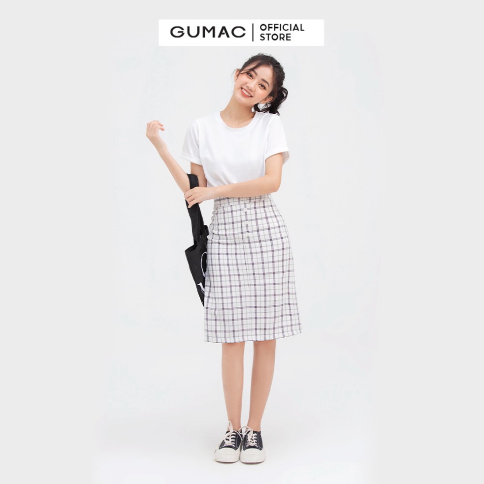 Áo thun nữ cổ tròn tay lật GUMAC nhiều màu năng động ATB811 – HÀNG MỚI VỀ – GUMAC >>> top1shop >>> shopee.vn