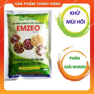 Men Vi Sinh EMZEO Khủ Mùi Hôi Phân Cá, Ủ Đậu Tương, Rác Thải