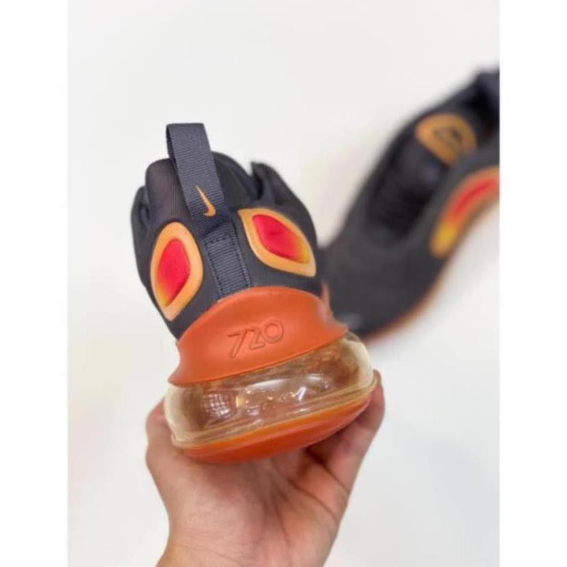 giày Giày Air Max 720 nam nữ cao cấp bền êm nhẹ thoáng thời trang thể thao (xám cam) P09 giày e.e