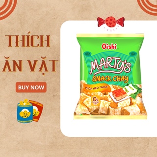 Bánh Snack chay vị da heo quay Oishi 35g