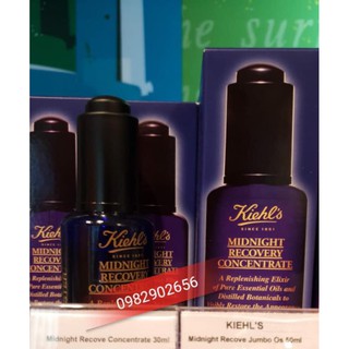 Tinh chất KIEHL'S MIDNIGHT RECOVERY CONCENTRATE - Hàng Pháp