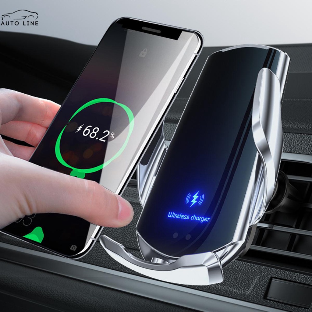 Đế Sạc Điện Thoại Không Dây Xoay 360 Độ Cho Xe Hơi° Giá Đỡ Điện Thoại Gắn Khe Điều Hòa Xe Hơi SHOPCYC5860