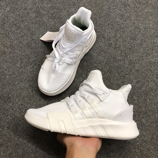 Giày EQT full trắng - Tặng tất và móc khóa sneaker