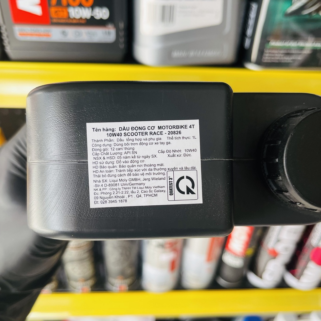 Dầu nhớt Xe Tay Ga Liqui Moly Scooter Race 10W40 1L