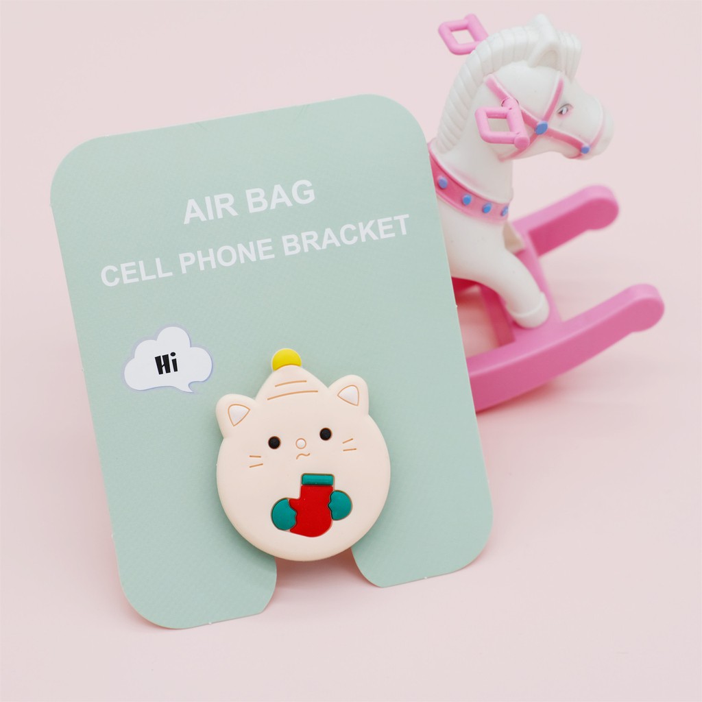 [Mã SR14MAY5 giảm 20K đơn 50K] Popsocket gắn lưng giá đỡ điện thoại KINGF dễ thương nhiều hình