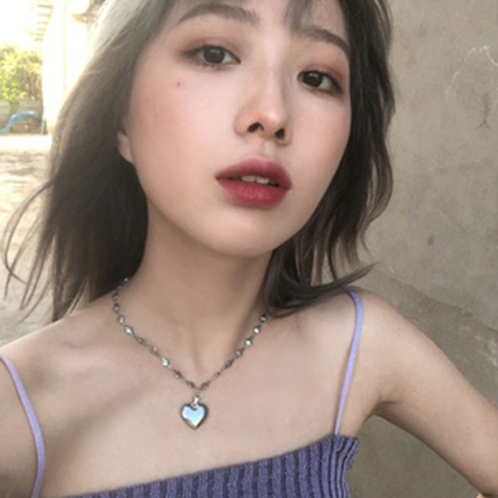 vòng cổ Mặt Trái Tim Thời Trang Cho Nữ Yanqueens Đồ trang sức Quà tặng