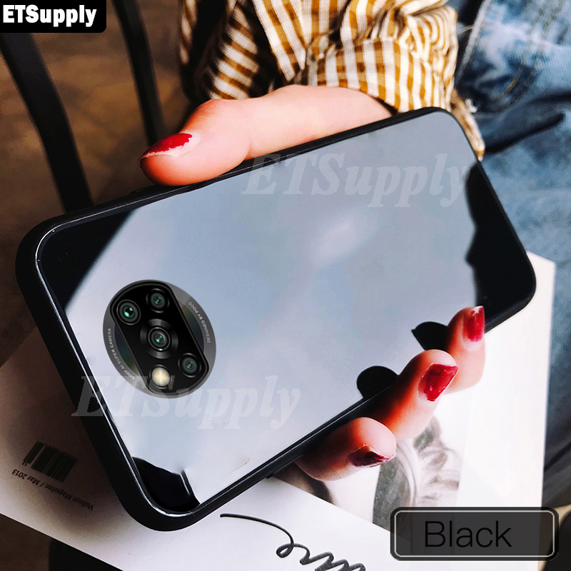 ốp điện thoại Mặt Kính Cường Lực Cho Xiaomi Poco X3 Pro Poco X3 Pro