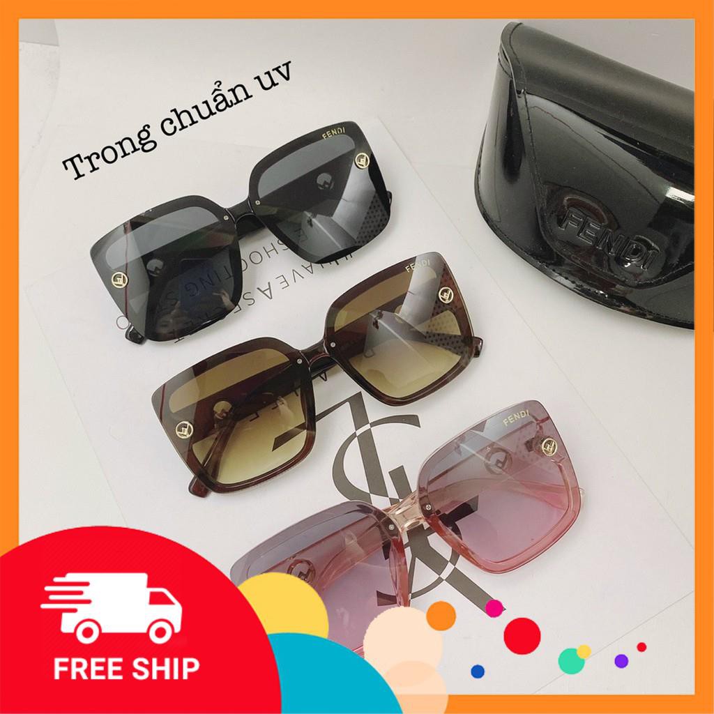 Kính mát thời trang nữ E161 ❌ Kính chống tia UV bảo vệ mắt