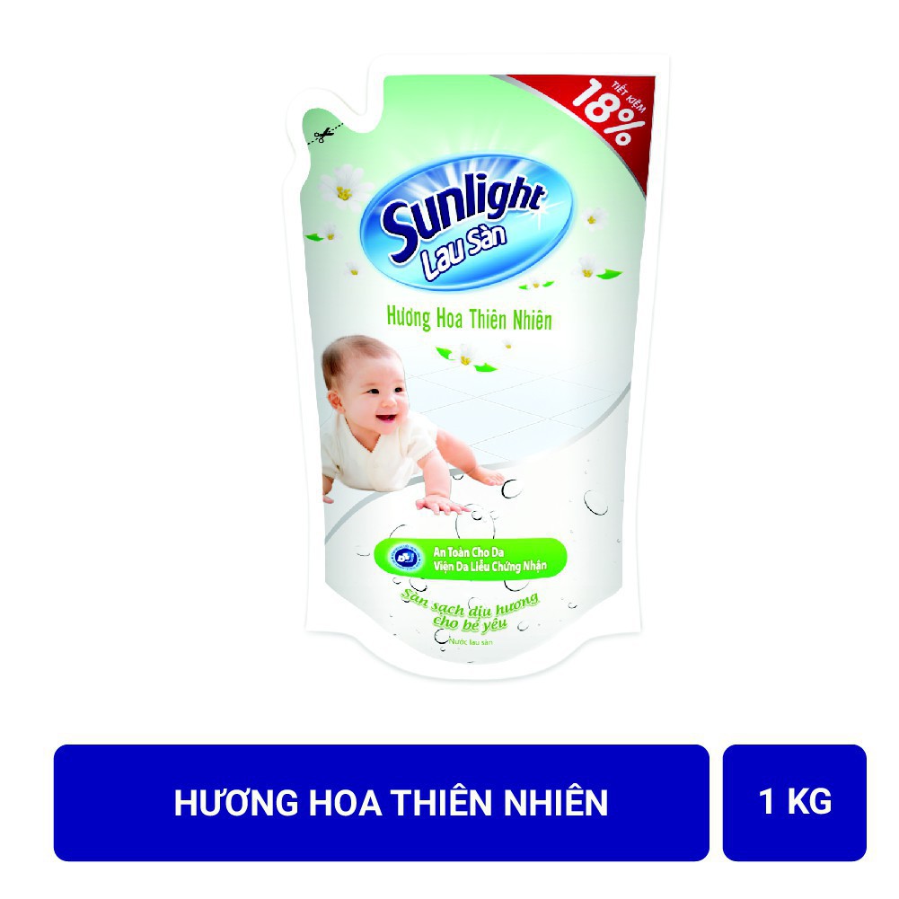 Túi nước lau sàn Sunlight thiên nhiên 1kg (giao màu ngẫu nhiên)