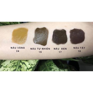 Mực phun mày nano bella