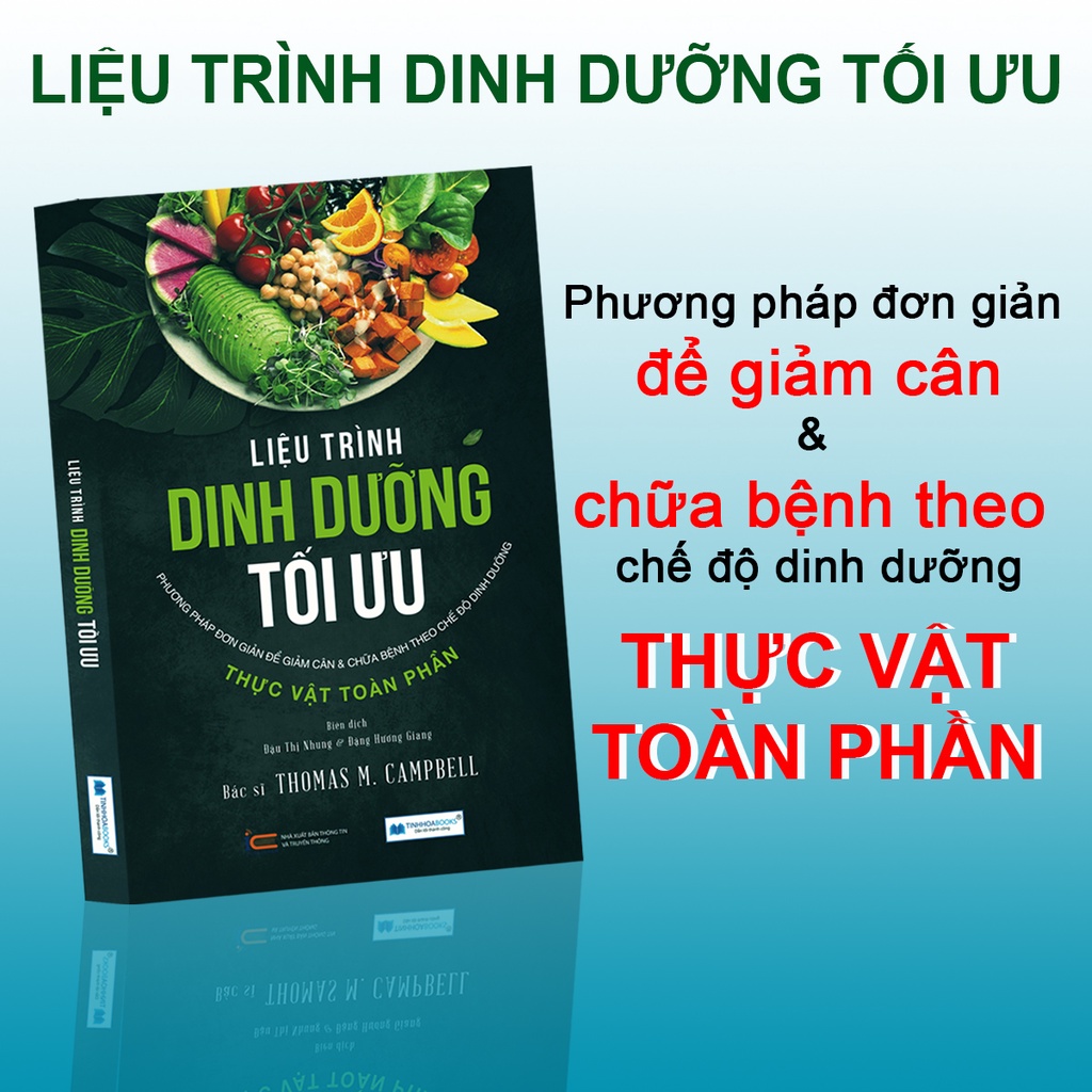 Sách - Combo Bí mật dinh dưỡng cho sức khỏe toàn diện + Liệu trình dinh dưỡng tối ưu [Tinhhoabooks]