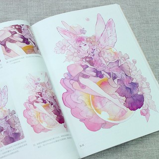 [Michi Art Store] Artbook thanh lý lỗi nhẹ - hướng dẫn vẽ màu nước, phong cảnh