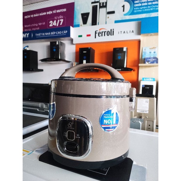 NỒI CƠM ĐIỆN ORKIN 1,8L LÒNG NỒI DẦY, DÁNG ĐẸP