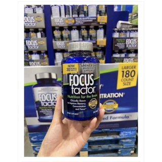 Tpcn viên uống bổ não focus factor 180v - us - ảnh sản phẩm 1