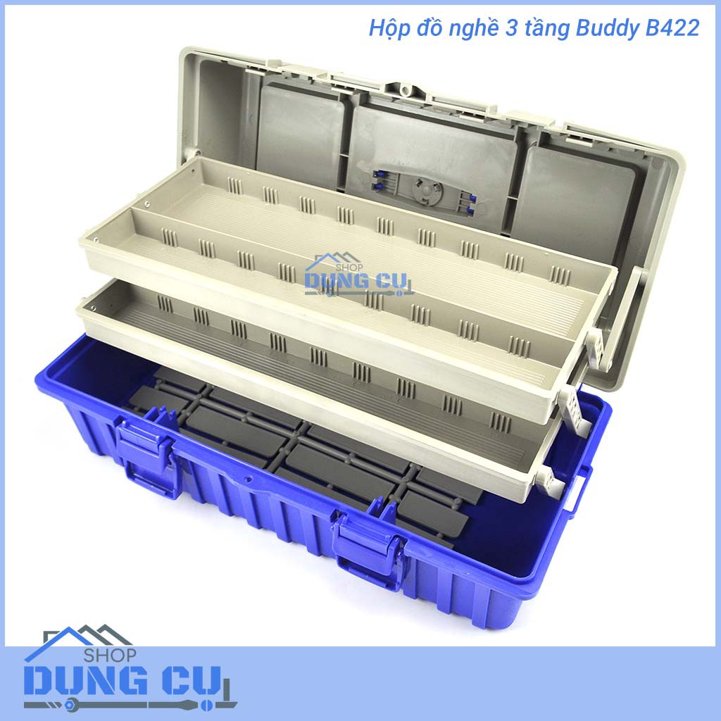 Hộp đồ nghề nhiều ngăn Buddy B-422