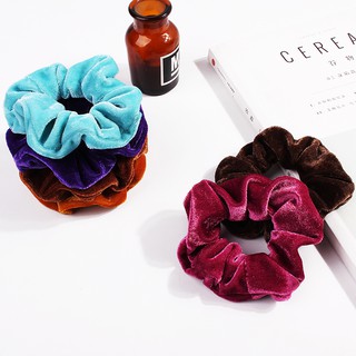 Cột tóc Scrunchies vải nhung