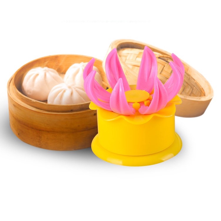 Khuôn Làm Bánh Bao Hình Hoa Sen