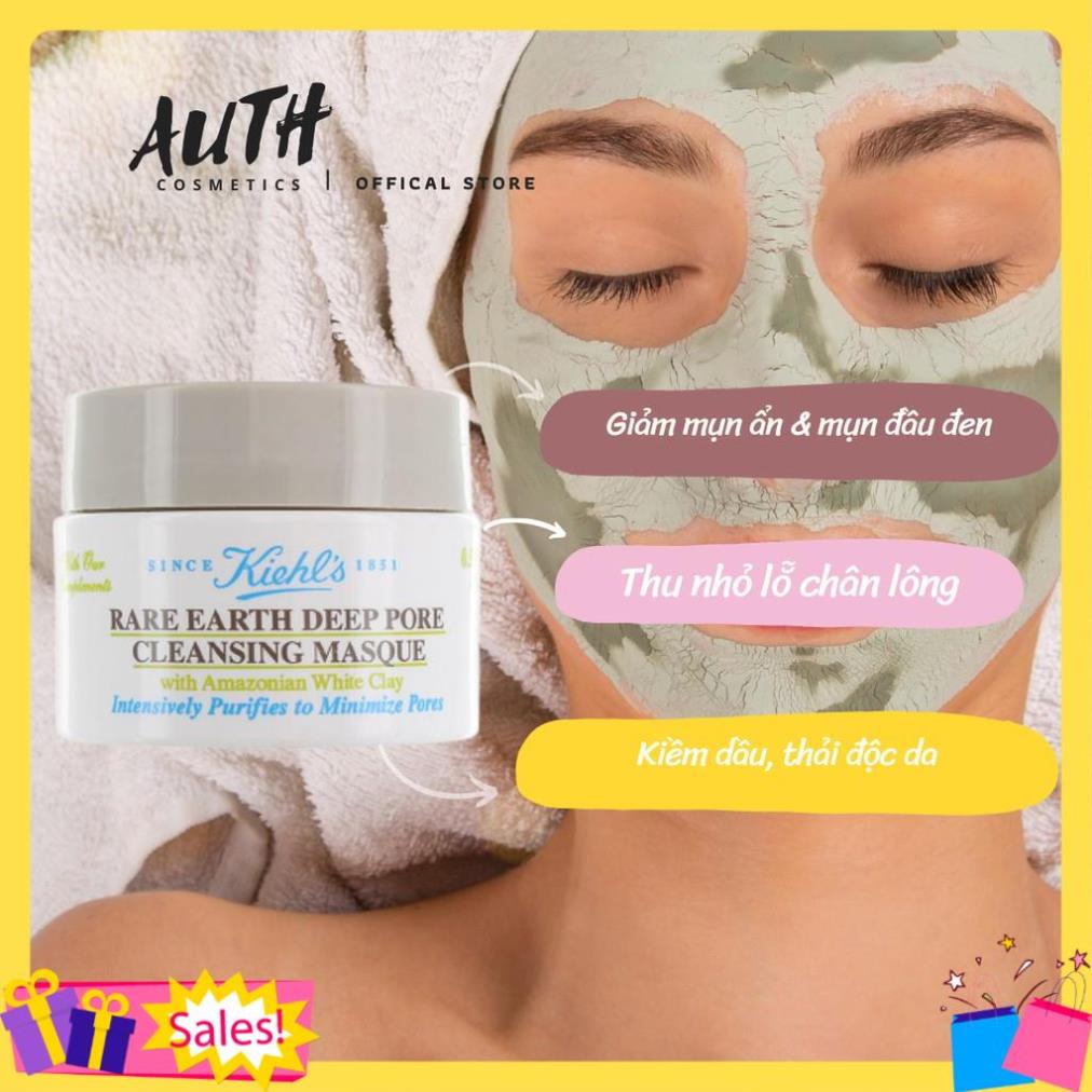 mặt nạ đất sét kiehl, smặt nạ đất sét kiehl s - Dưỡng Trắng Sạch Mụn Đầu Đen , kiềm dầu, se khít lỗ chân lông 125ml | BigBuy360 - bigbuy360.vn