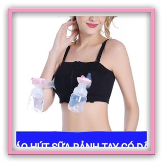 [Tổng Kho]  Áo hút sữa rảnh tay có kèm dây Made in Việt Nam
